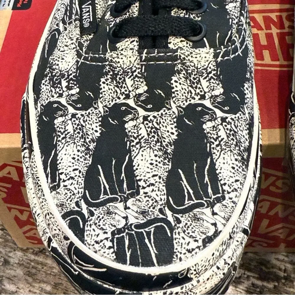 Vans Opening‎ Ceremony x Authentic Leopard Checker Sneakers Womens Size 9 NIB